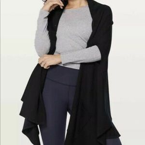 LuLuLemon Live Freely Wrap - OS - Black - NWT